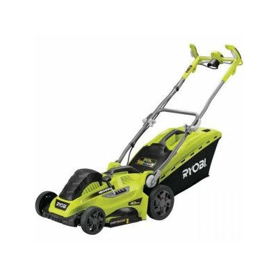 RYOBI Tondeuse a Gazon &eacute;lectrique 1800W 40cm de coupe RLM18E40H 5 r&eacute;glages de hauteur d 