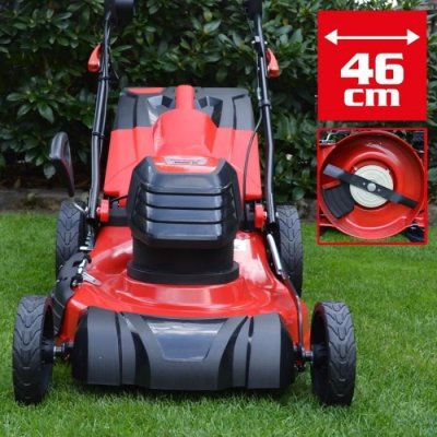HECHT Tondeuse &agrave; gazon &eacute;lectrique 5en1  1802 S - 1800W - 46cm - Bac 50L - 7 hauteurs de coupe