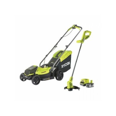 RYOBI Tondeuse a Gazon Pack ONE coupebordures 18V sans fil RLM1833BLT1825M : RLM18X