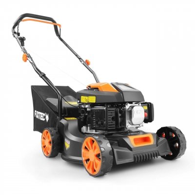 FUXTEC Tondeuse &agrave; gazon pouss&eacute;e thermique 40,6cm 80cm3 - FX-RM4180  45L