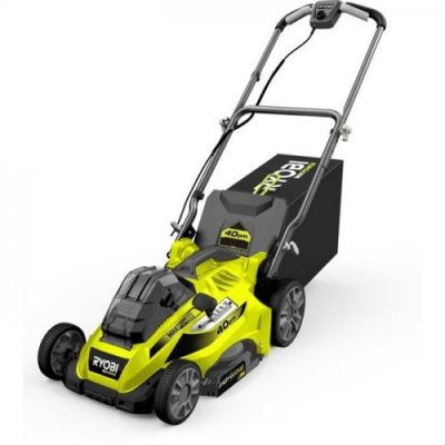 RYOBI Tondeuse a Gazon  MAX POWER sans fil 36V Power Assist&trade; coupe 40 cm ramassage et 