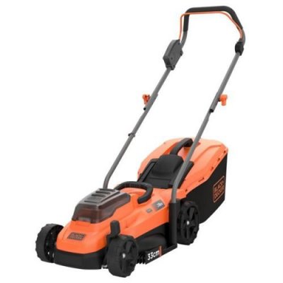 BLACK & DECKER Tondeuse a Gazon sur batterie 18V 33cm de coupe BLACK DECKER BCMW3318NXJ Livr&eacute; sans bat 