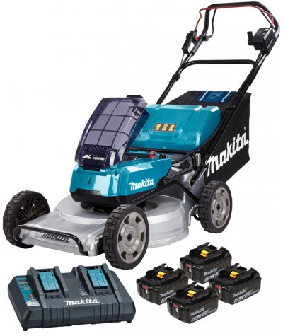 MAKITA Tondeuse auto-tract&eacute;e  DLM533PT4 36 V Li-ion 4 x 5,0 Ah