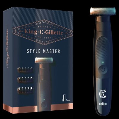 KING C GILLETTE Tondeuse barbe GILLETTE KCG Styler Master 