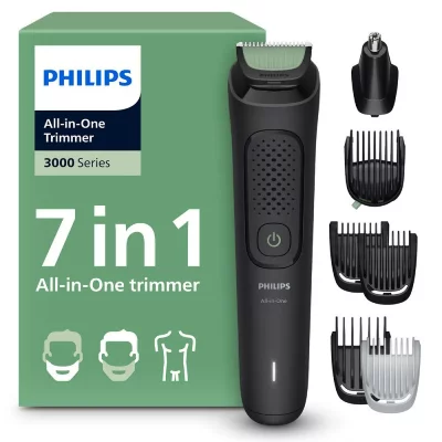 PHILIPS Tondeuse homme  MG3935/15 All in One Series 3000 Noir et Vert