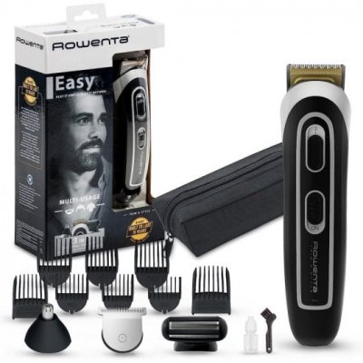 ROWENTA Tondeuse homme  Trim & Style 13 en 1 TN9140F4 Noir et Argent