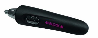 GENERIQUE Tondeuse nez et oreilles ergonomique avec lampe Efalock 