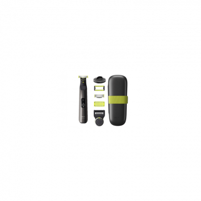 PHILIPS Tondeuse  OneBlade Pro Visage et Corps QP6651/61 5,4 W Chrom&eacute;