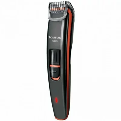 TAURUS Tondeuse pour barbe  222572 2w inox gris orange