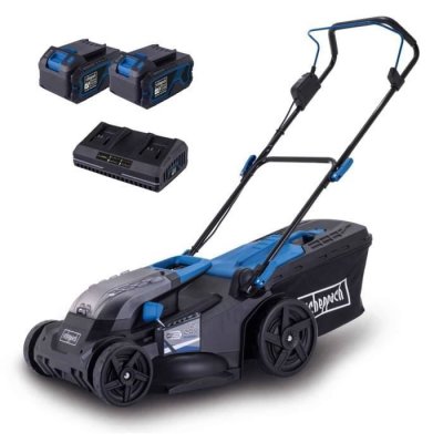 SCHEPPACH Tondeuse sans fil BC-MP430-X IXES 43 cm 4-en-1 2x20V 4Ah Moteur sans balais Bac 50L