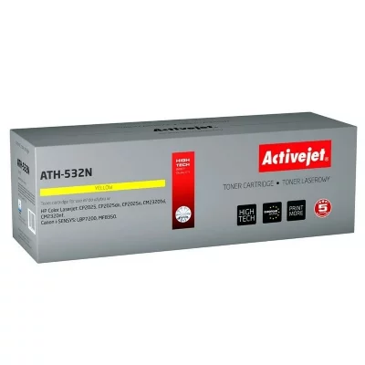 ACTIVEJET Toner  ath-532n jaune 2,800 str. hp cc532a (304a), canon crg-7 action expacjthp0093