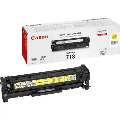 CANON Toner  718 jaune