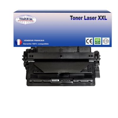 T3AZUR Toner compatible avec HP Laserjet 5200, 5200D, 5200DTN remplace HP Q7516A (16A)Noir- 12 000p 