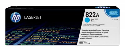 HP Toner Cyan  pour Color LaserJet 9500 (822A)