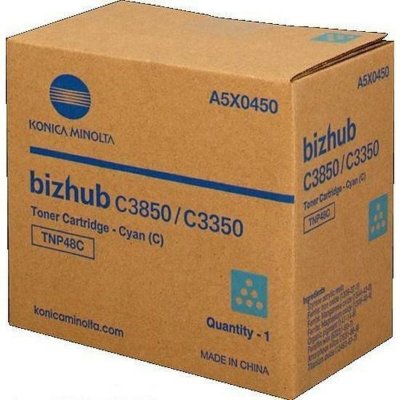 KONICA MINOLTA Toner cyan Konica-Minolta Bizhub C3350/ C3850 (TNP48C)