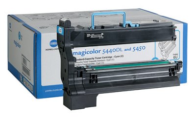 KONICA MINOLTA Toner Cyan  pour Magicolor 5440 DL (basse capacit&eacute;)