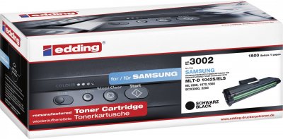 EDDING Toner EDD-3002 remplace Samsung MLT-D1042S compatible noir 1500 pages