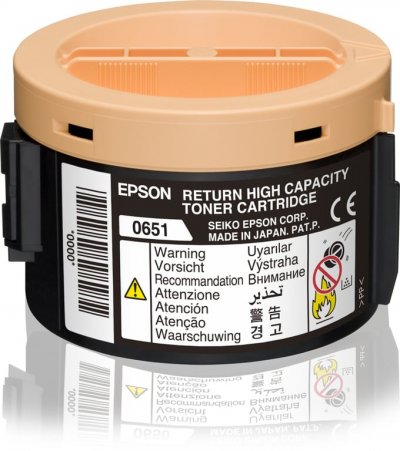 EPSON Toner  C13S050651 AL-M1400 - Noir