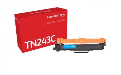 XEROX Toner Everyday Cyan Compatible avec Brother TN-243C, Capacit&eacute; Standard