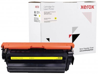 XEROX Toner Everyday Jaune Compatible avec HP 655A (CF452A), Capacit&eacute; Standard