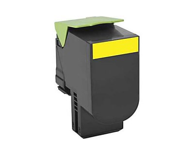 LEXMARK Toner haute capacit&eacute;  jaune pour CX410 (800H4)