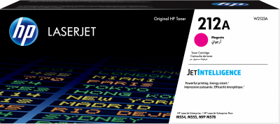 HP Toner  212A cartouche d'origine - Magenta - W2123A 