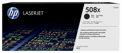 HP Toner  CF360X n&deg;508X - Noir