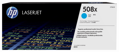 HP Toner  CF361X n&deg;508X - Cyan