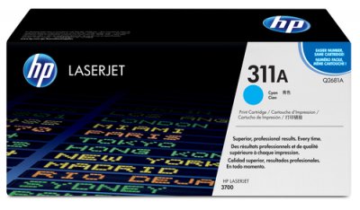 HP Toner  cyan pour Color LaserJet 3700 (311A)