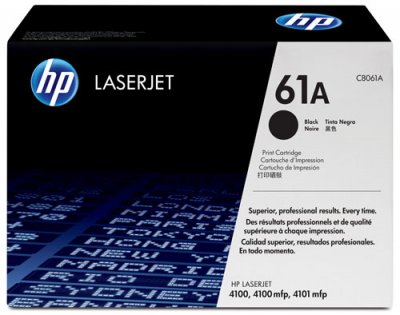 HP Toner  LaserJet 61A (C8061A) - Noir