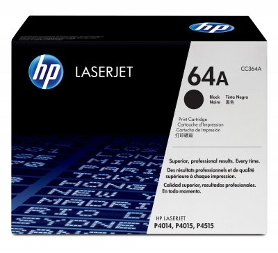 HP Toner  LaserJet 64A (CC364A) - Noir