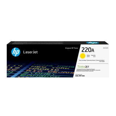 HP Toner  LaserJet jaune authentique  220A