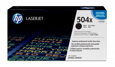 HP Toner  N&deg;504X TONER NOIR Noir 