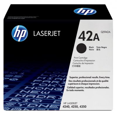 HP Toner  pour LaserJet 4250/4350 (42A)