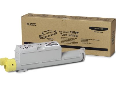 XEROX Toner jaune haute capacit&eacute;  pour Phaser 6360