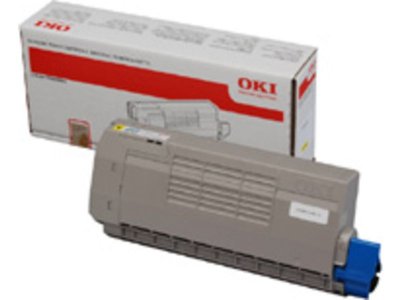 OKI Toner laser 44318605 -  - Jaune