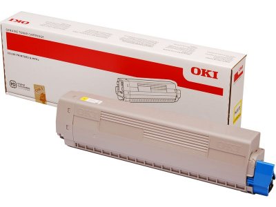 OKI Toner laser 45862814 -  - Jaune