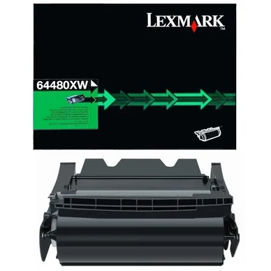 LEXMARK Toner laser 64480XW -  - Noir