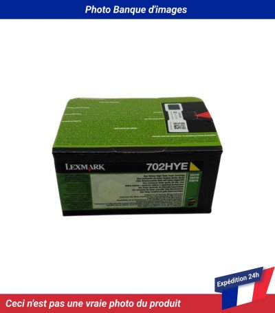 LEXMARK Toner laser 70C2HYE -  - Jaune