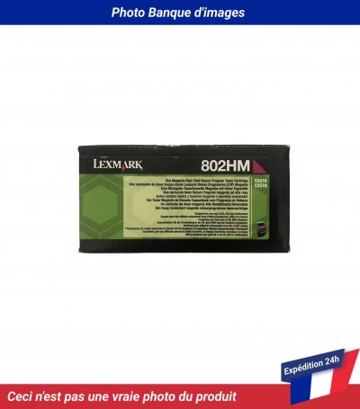 LEXMARK Toner laser 80C2HM0 -  - Magenta