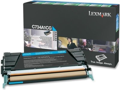 LEXMARK Toner laser C734A1CG -  - Cyan