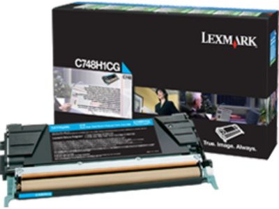 LEXMARK Toner laser C748H1CG -  - Cyan