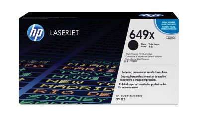 HP Toner laser CE260X -  - 649X - Noir