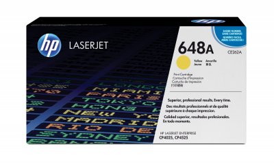 HP Toner laser CE262A -  - 648A - Jaune