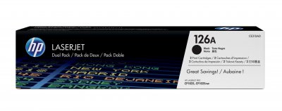 HP Toner laser CE310AD -  - 126A - Noir