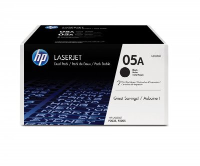 HP Toner laser CE505D -  - Noir