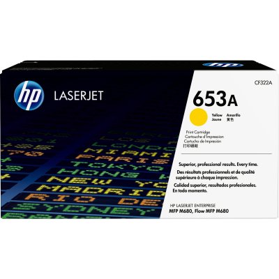 HP Toner laser CF322A -  - 653A - Jaune