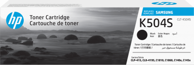 HP Toner Laser CLT504SN - SAMSUNG - Noir