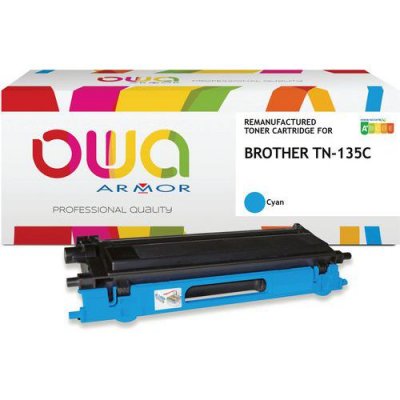 OWA Toner laser compatible BROTHER TN-135C -  - Cyan