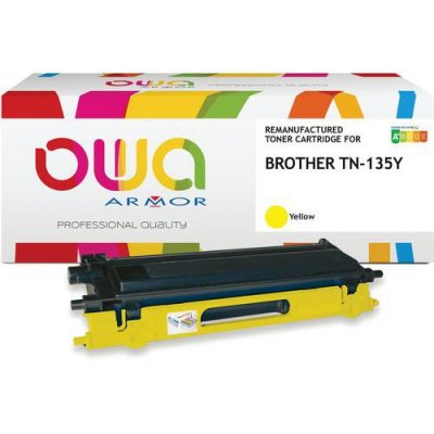 OWA Toner laser compatible BROTHER TN-135Y -  - Jaune